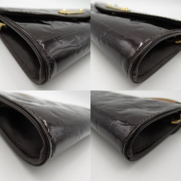 Louis Vuitton Sunset Bluebird Vernis Leather Purple Amaranto Shoulder Bag - Picture 7 of 8